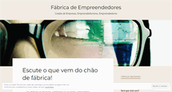 Desktop Screenshot of fabricadeempreendedores.com